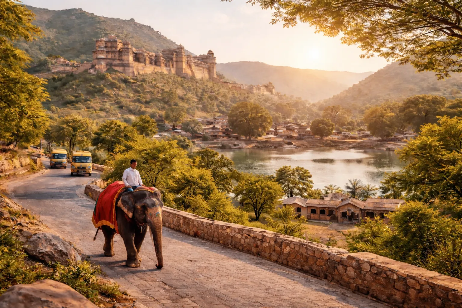 How to Reach Hathi Gaon Jaipur